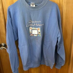 Sweatshirt, heavyweight, place for photo on front